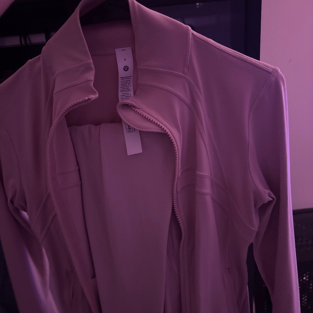 lululemon athletica Pink Zip-Up Jacket